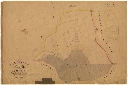 La Maïris. - Plan de section, H4
