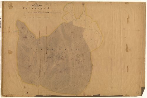 La Maïris (développement). - Plan de section, H4(d)
