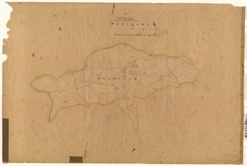 Saint Colomban (développement). - Plan de section, I1(d)