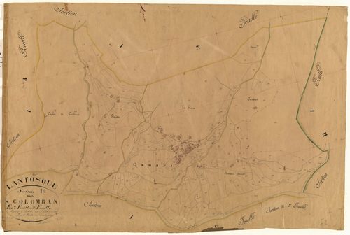 Saint Colomban. - Plan de section, I2