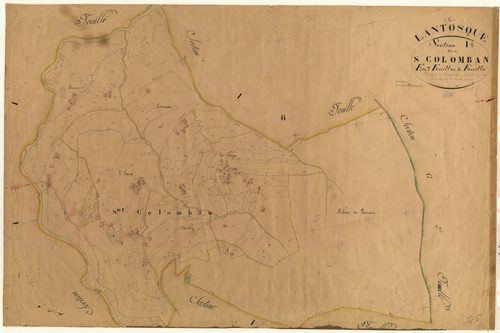 Saint Colomban. - Plan de section, I5