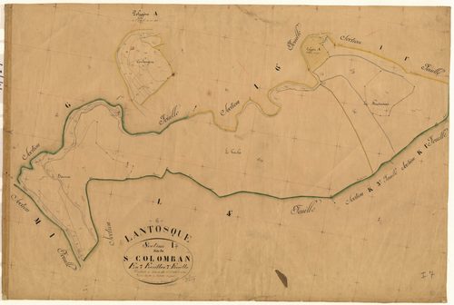 Saint Colomban. - Plan de section, I7