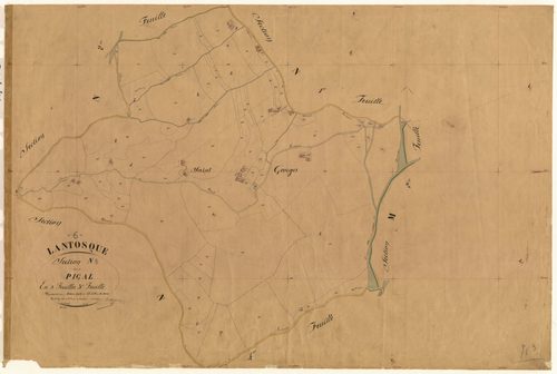 Pical. - Plan de section, N3