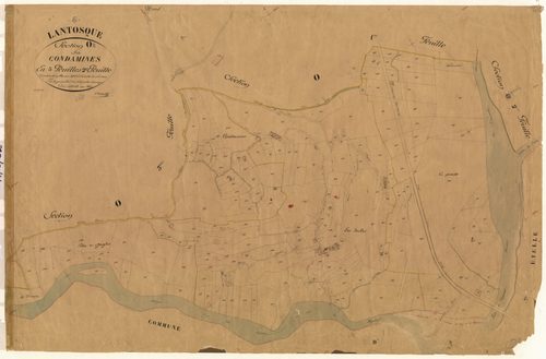 Condamines. - Plan de section, O2