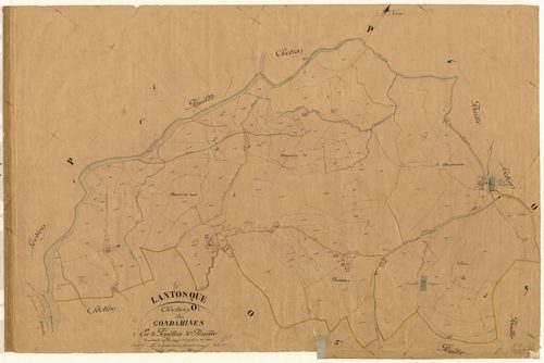 Condamines. - Plan de section, O5