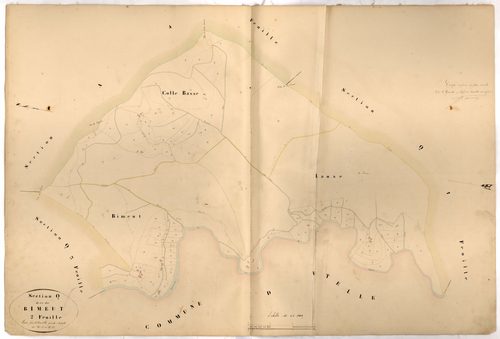 Rimeut. - Plan de section, Q2