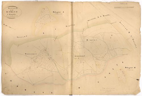 Rimeut. - Plan de section, Q3
