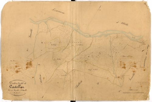 Castellar. - Plan de section, A1