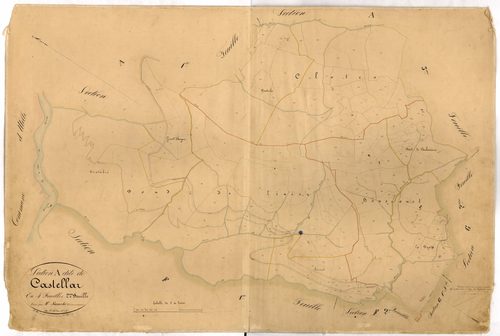 Castellar. - Plan de section, A2