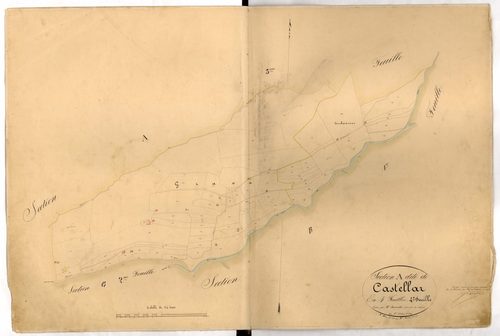 Castellar. - Plan de section, A4