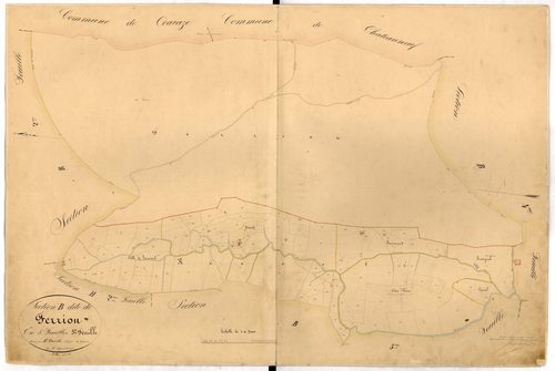 Ferrion. - Plan de section, B3