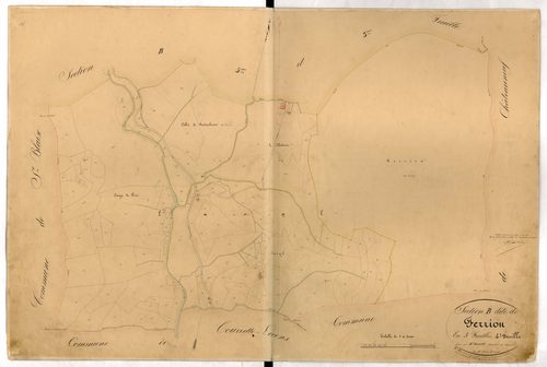 Ferrion. - Plan de section, B4
