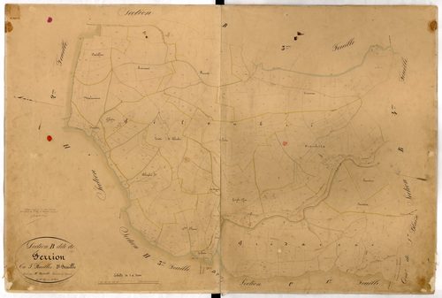 Ferrion. - Plan de section, B5