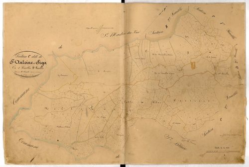 Saint Antoine et Siga. - Plan de section, C3
