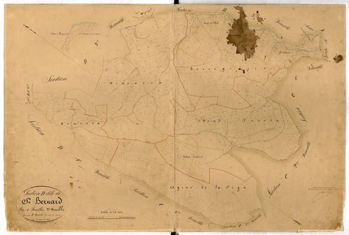Saint Bernard. - Plan de section, D2