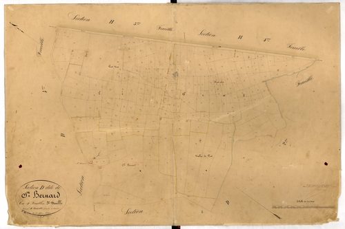 Saint Bernard. - Plan de section, D3