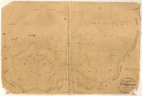 L'Alpassa. - Plan de section, E1