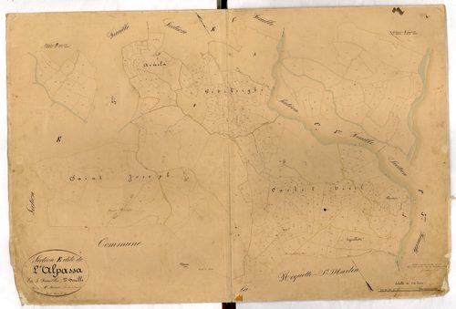 L'Alpassa. - Plan de section, E2