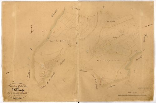 Le Village. - Plan de section, F2