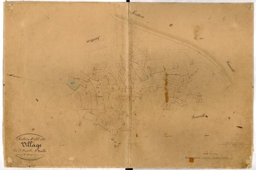 Le Village. - Plan de section, F3