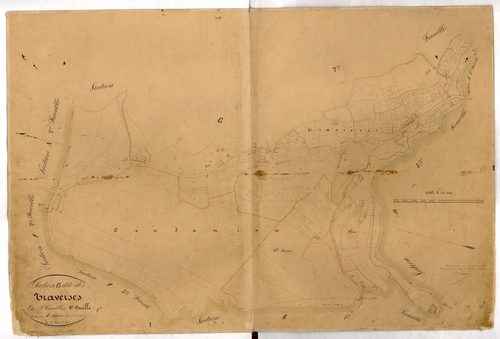 Les Traverses. - Plan de section, G1