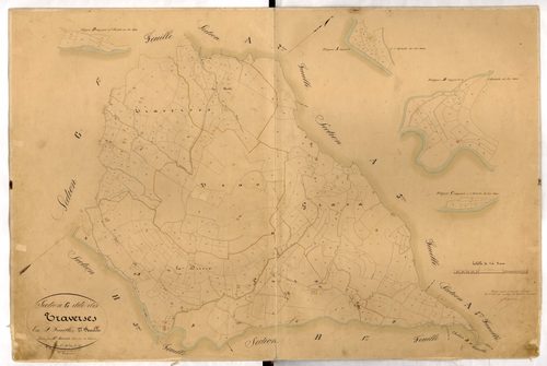 Les Traverses. - Plan de section, G2