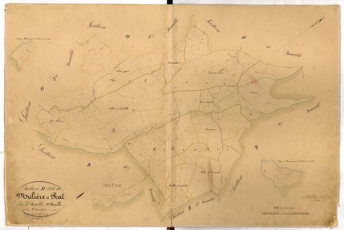 Muliere et Prat. - Plan de section, H2