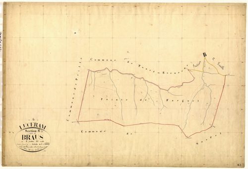Braus. - Plan de section, B2