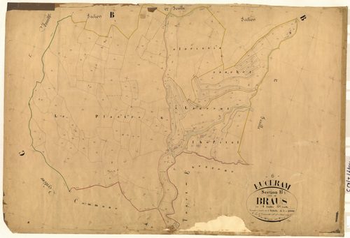 Braus. - Plan de section, B3