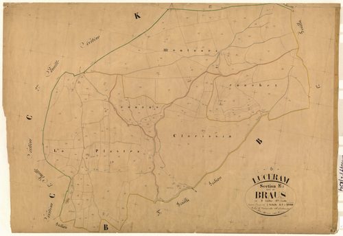 Braus. - Plan de section, B4