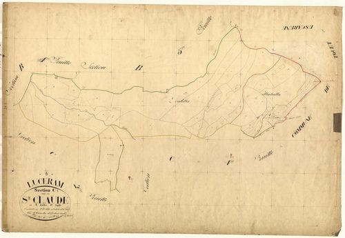 Saint Claude. - Plan de section, C1