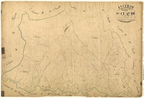 Saint Claude. - Plan de section, C2