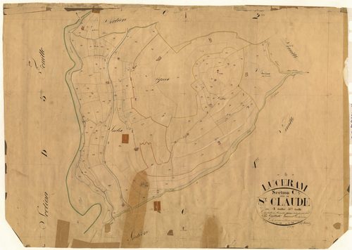 Saint Claude. - Plan de section, C3