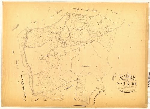 Saint Claude. - Plan de section, C4