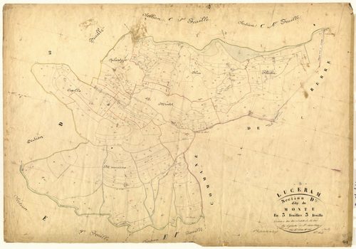 Monte. - Plan de section, D3