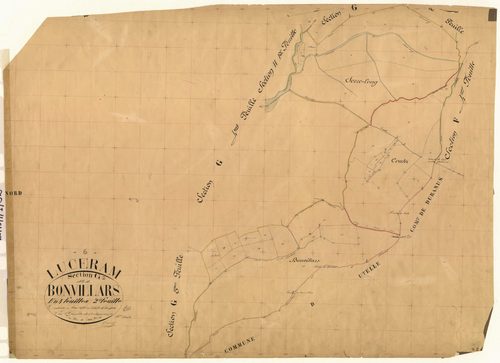 Bonvillars. - Plan de section, G2