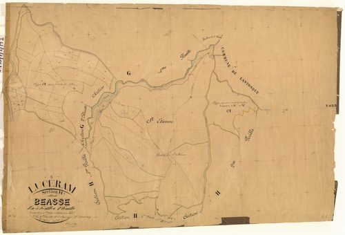 Beasse. - Plan de section, H1
