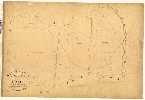 L'Ablé. - Plan de section, A2