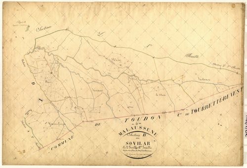 Solivar. - Plan de section, B2