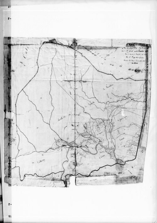 Saint-Jean : origine Fréjus. - Plan de section, C