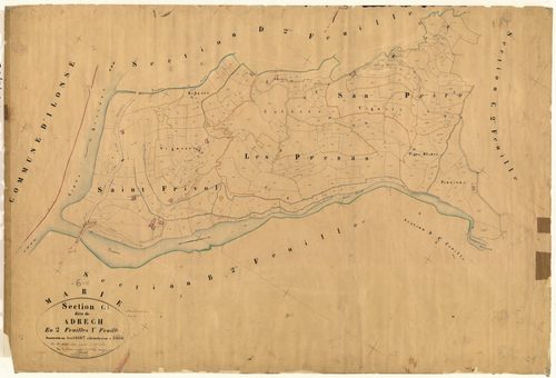 Adrech. - Plan de section, C1