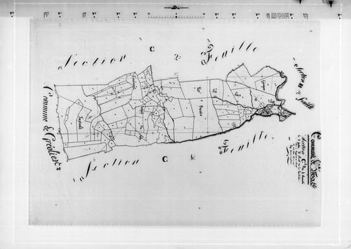 Sarroudier, Bas de Vince. - Plan de section, C3