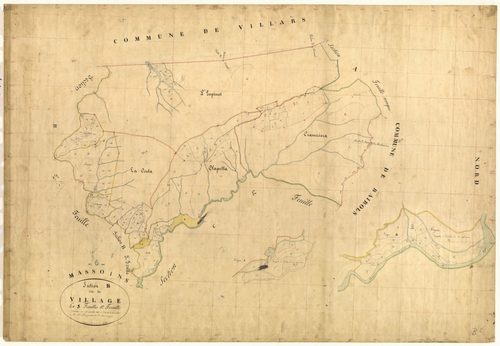Le Village. - Plan de section, B1