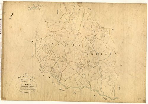 Sainte-Anne. - Plan de section, C2