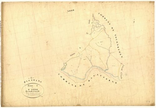Sainte-Anne. - Plan de section, C3