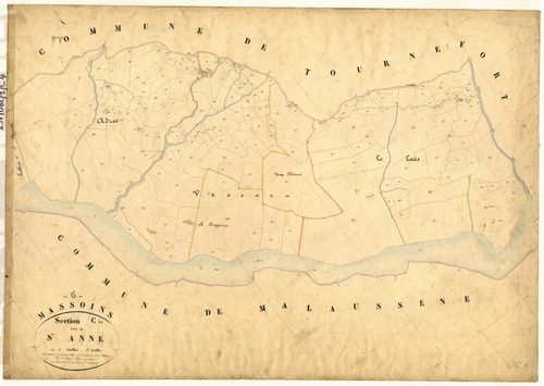 Sainte-Anne. - Plan de section, C4