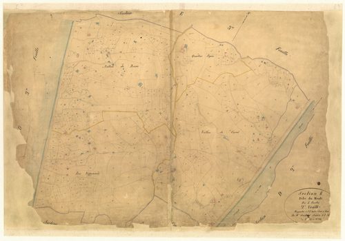 Le Monti. - Plan de section, E2