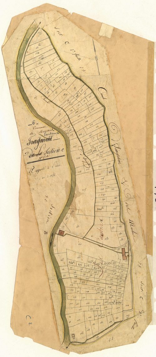 Plan de section, C2