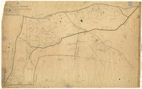 Pinchinade. - Plan de section, G