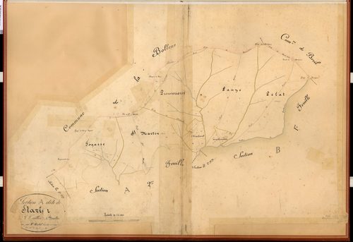 Starier. - Plan de section, A1